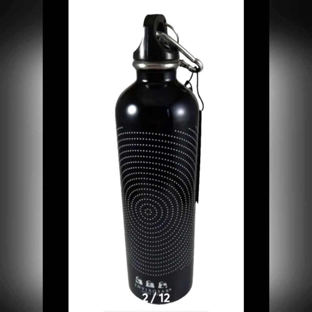 Envirosax Eco-friendly Metal Thermos Style Bottle 20fl Oz New 2004 Vintage W/box